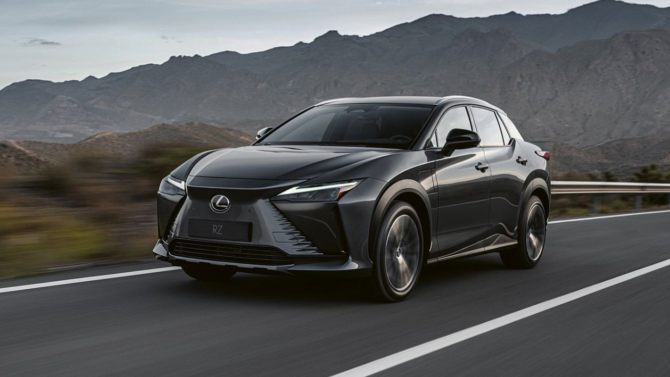 Xe điện hạng sang Lexus RZ EV 2023 mạnh hơn Toyota bZ4X