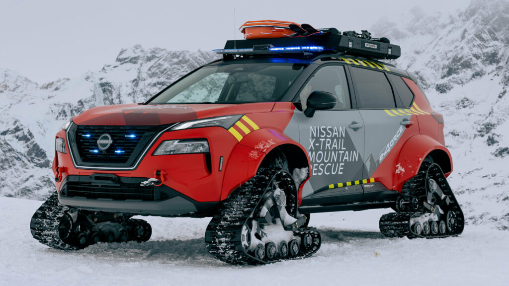 Nissan X-Trail Mountain: Mẫu xe "đặc biệt" đi đường tuyết một cách đơn giản