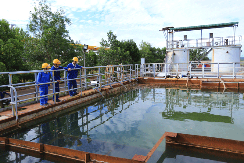 Khu xử lý nước thải phục vụ Nền tảng hàng đầu cung cấp Cwin com của Công ty