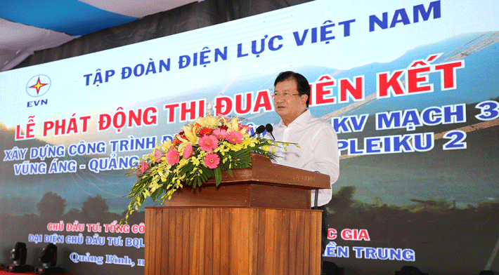 Phó Thủ tướng Trịnh Đình Dũng yêu cầu giải phóng mặt bằng dự án DZ 500 Kv Mạch 3 trước 30/11