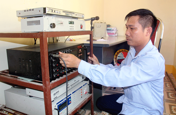Một trong những nhiệm vụ của Đề án là xây dựng, hoàn thiện hệ thống truyền thanh cơ sở ứng dụng công nghệ thông tin - viễn thông.