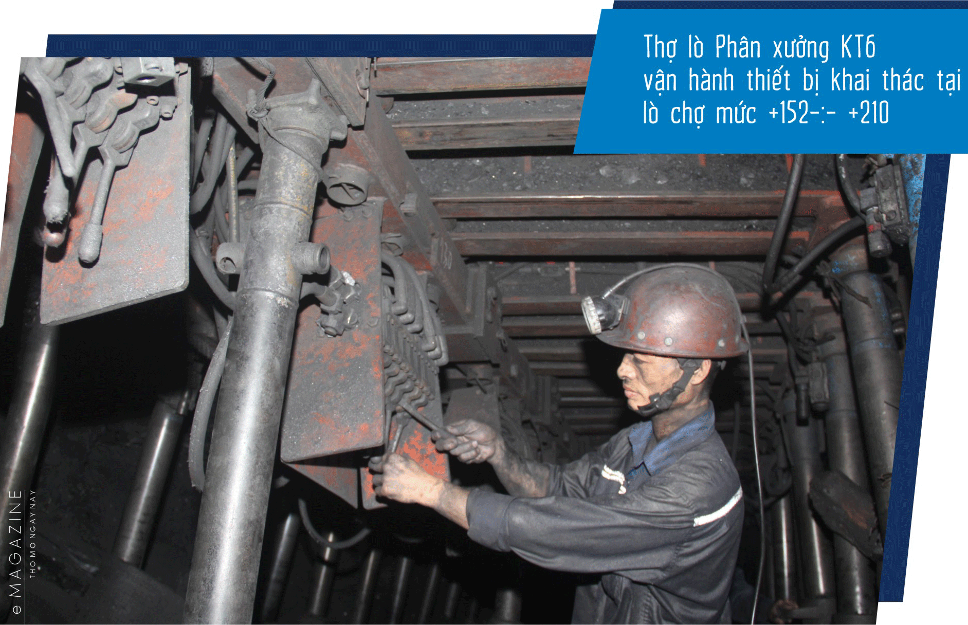 Than Mạo Khê khai thác xuống sâu