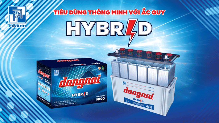 2.	Ắc quy Hyrid Đồng Nai mạnh mẽ, bền bỉ, ít hao nước