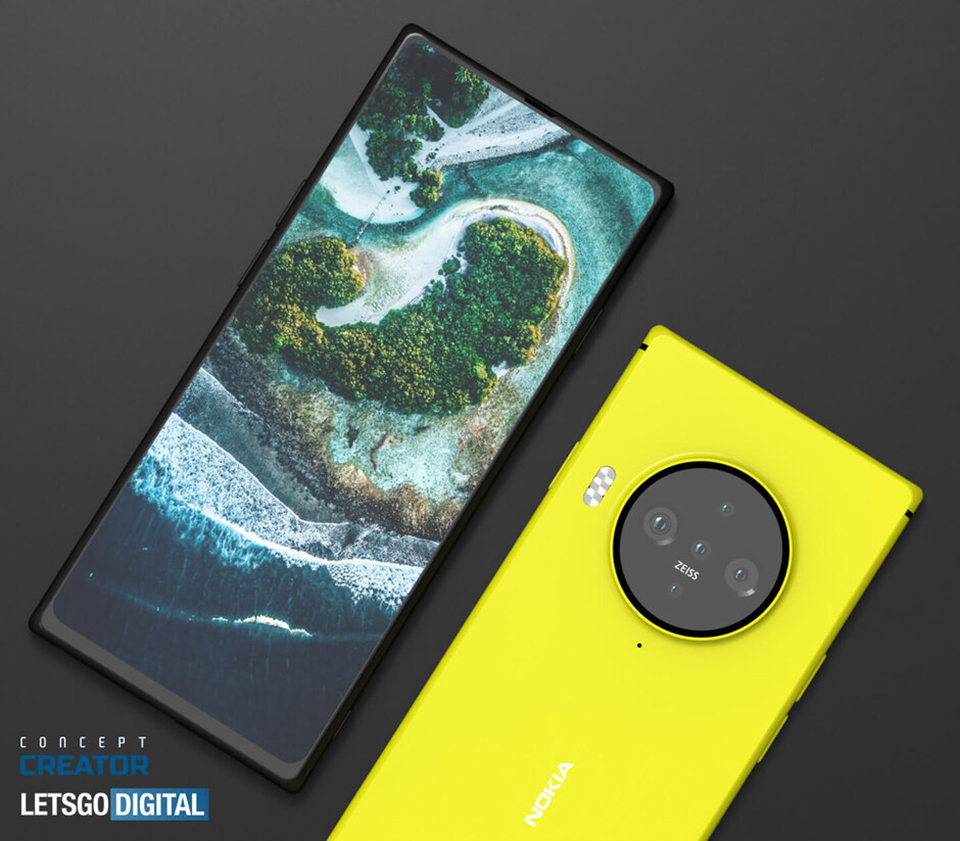Tuyệt đẹp Nokia 9.3 PureView 5G trong concept mới