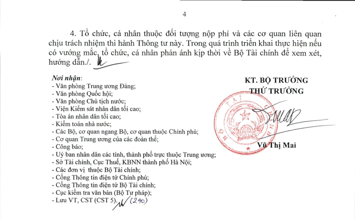 giảm phí cạnh tranh