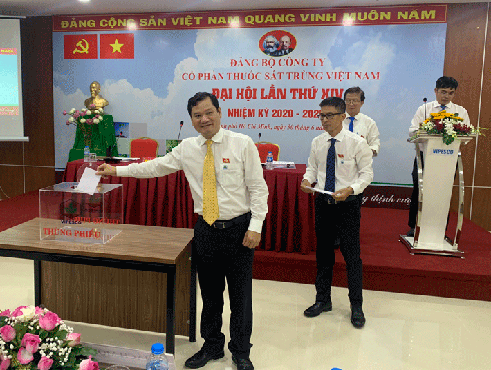 Trong không khi dân chủ và trang nghiêm, Đại hội đã tiến hành bầu BCH Đảng bộ Công ty nhiệm kỳ 2020- 2025