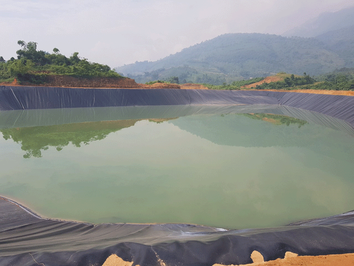 Hồ điều hoà sự cố môi trường 100.000 m³