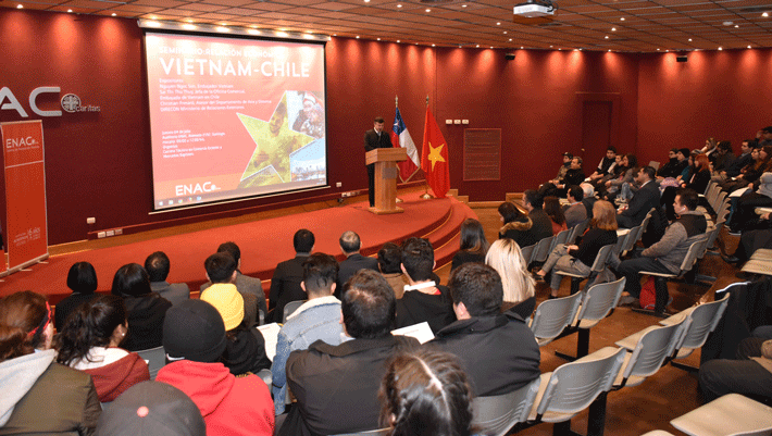 Ngày 04/7/2019 tại thủ đô Santiago de Chile, Thương vụ Việt Nam phối hợp cùng Tổng Vụ Hợp tác Cwin.com giải trí hiện đại Quốc tế (DIRECON) trực thuộc Bộ Ngoại giao Chile và Trung tâm Đào tạo Kỹ thuật Chile tổ chức Hội thảo về Cwin.com giải trí hiện đại Việt Nam, trong đó tập trung vào những cơ hội mới để làm ăn, kinh doanh tại Việt Nam