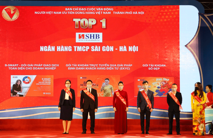 Cwin4555 link đăng ký đăng nhập Sài Gòn – Hà Nội (SHB) đã được vinh danh với 03 sản phẩm nằm trong Top 1 sản phẩm,
