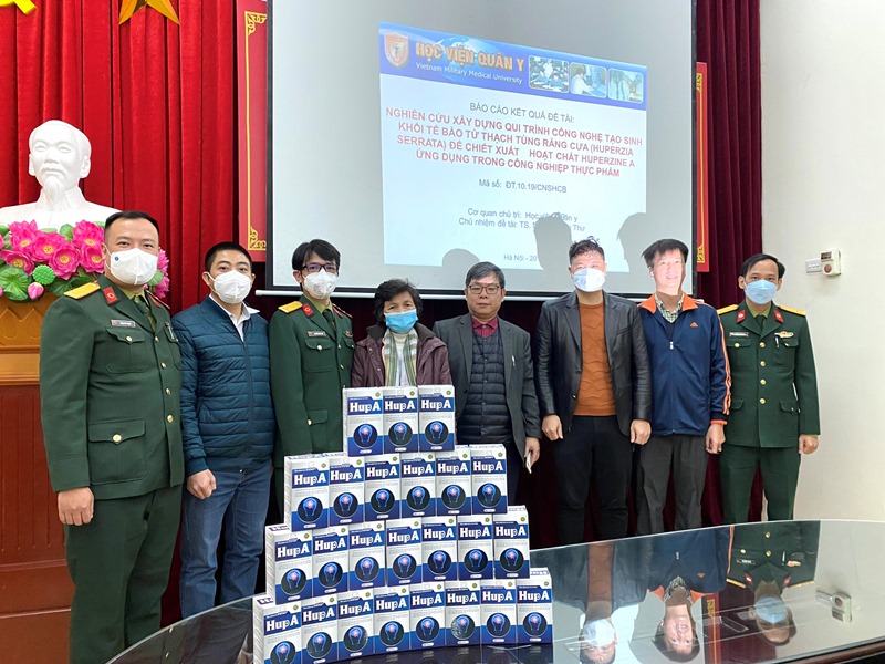 Chiết xuất hoạt chất HupA từ Thạch tùng răng cưa hỗ trợ điều trị sa sút trí tuệ