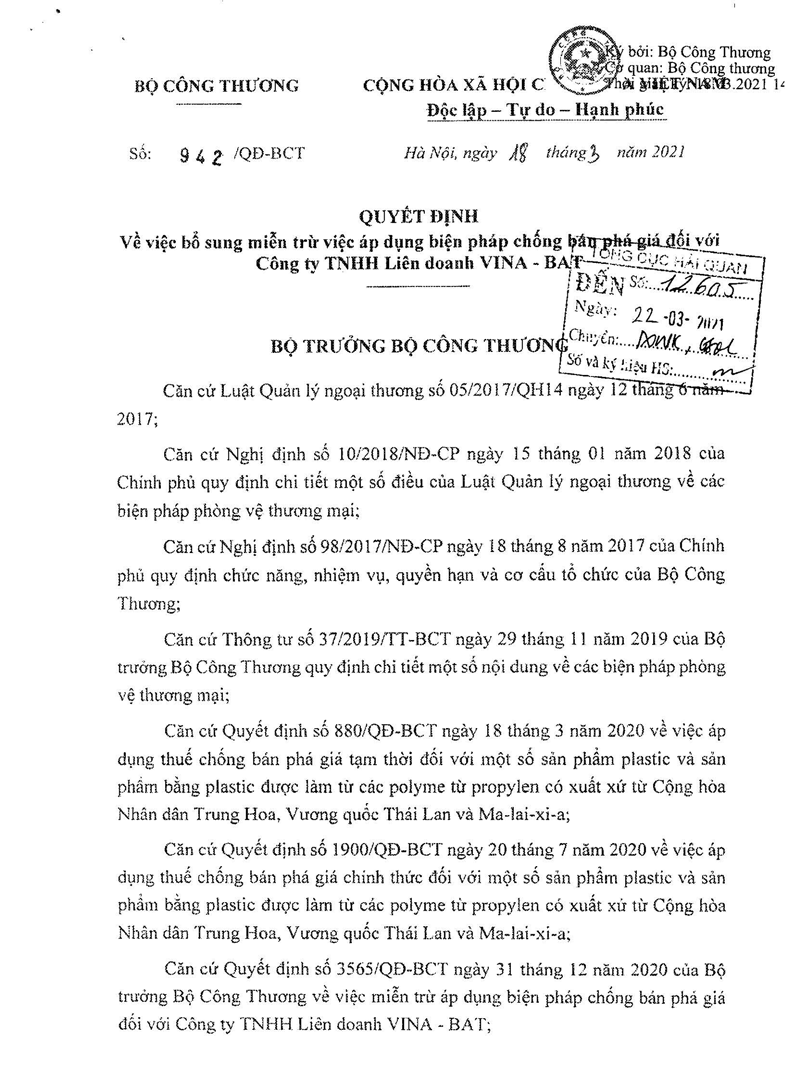quyết định 942