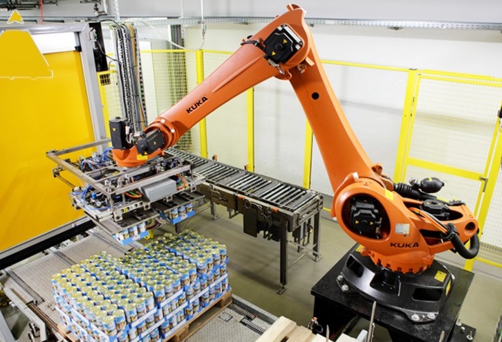 Hệ thống Robot bốc xếp hàng, giải pháp tự động hóa Logistics