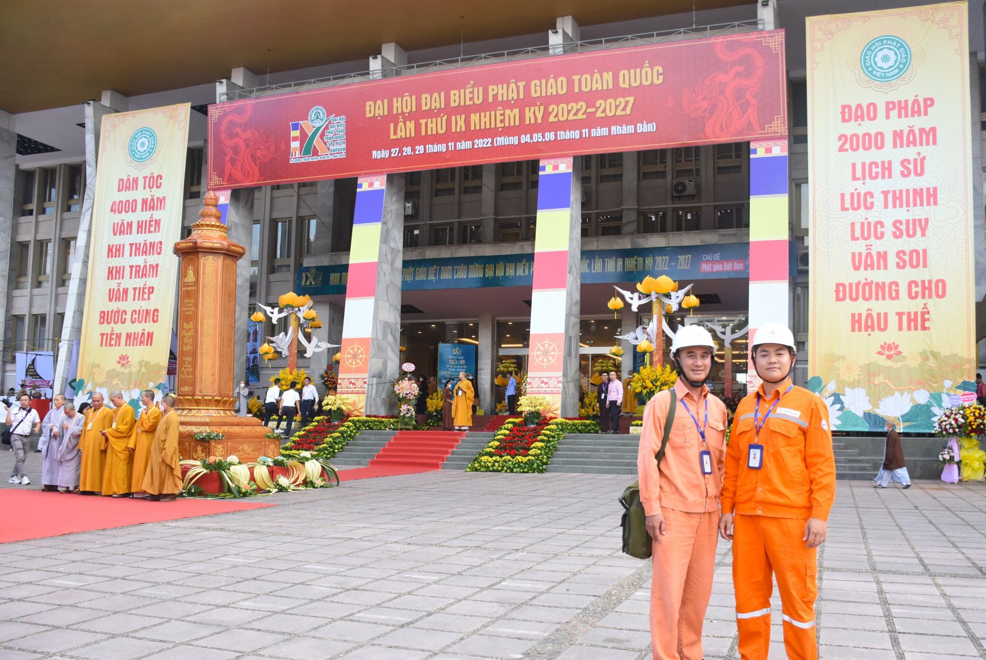 EVNHANOI chủ động các phương án cung cấp điện ổn định, an toàn phục vụ Đại hội Phật giáo
