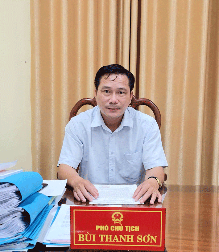 Ông Bùi Thanh Sơn – Phó chủ tịch UBND thành phố Sa Đéc 