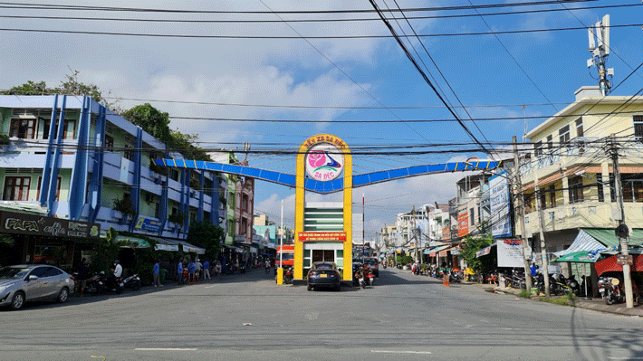 Bến xa thành phố Sa Đéc