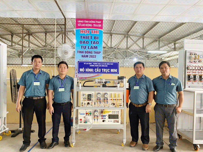Mô hình cầu trục mini