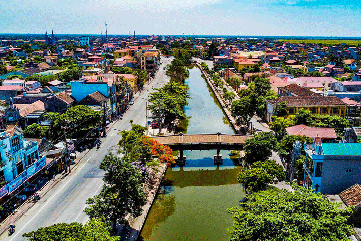 Bộ mặt hạ tầng nông thôn huyện Kim Sơn nhiều khởi sắc