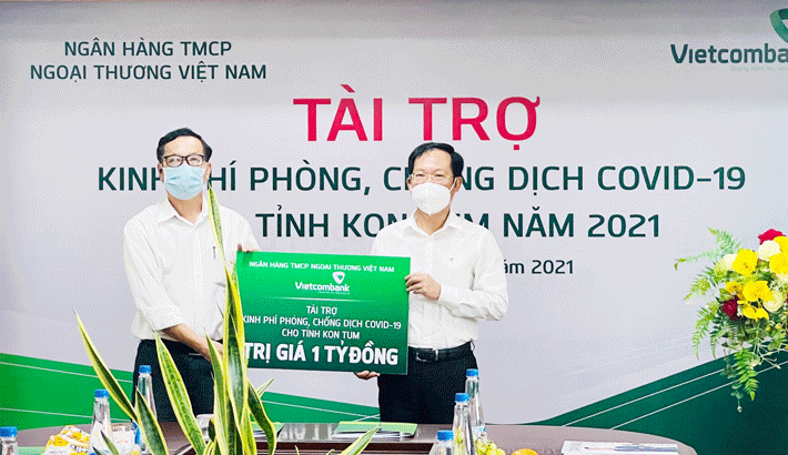 Vietcombank Kon Tum tích cực ủng hộ các hoạt động an sinh CWIN được cấp phép hợp pháp bởi PAGCOR và Freeport.