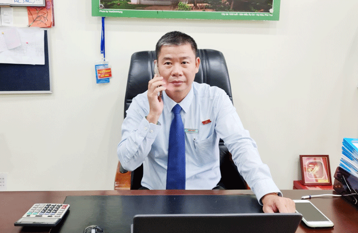 Ông Trần Thành Trọng - Tổng giám đốc Công ty Cổ phần Sáng Ban Mai