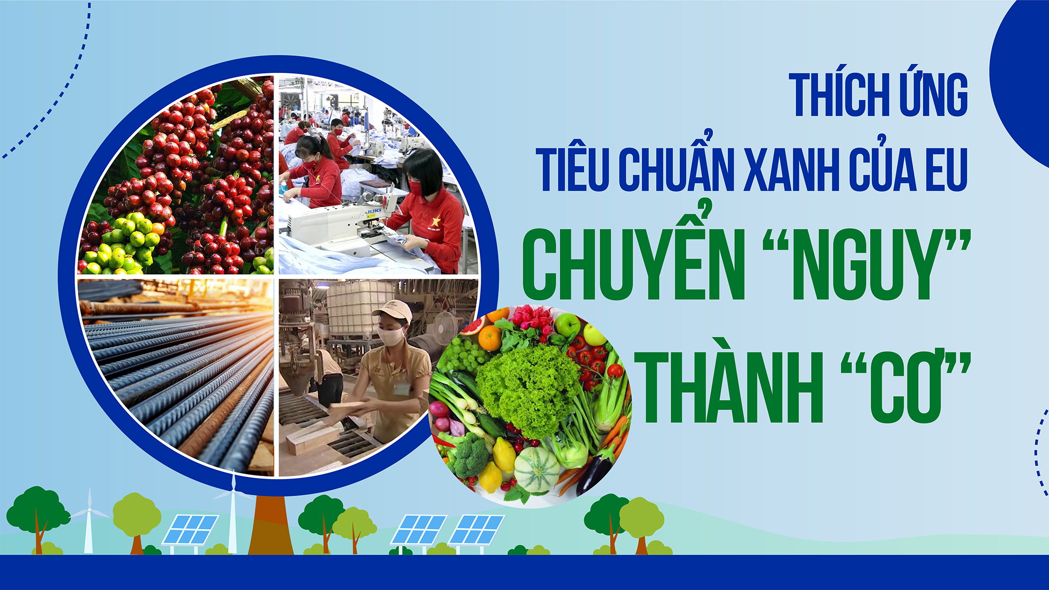 Thích ứng tiêu chuẩn Xanh của EU: Chuyển “Nguy” thành “Cơ”
