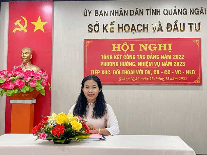 Giám đốc Sở Kế hoạch và Đầu tư tỉnh Quảng Ngãi -Trần Thị Mỹ Ái 
