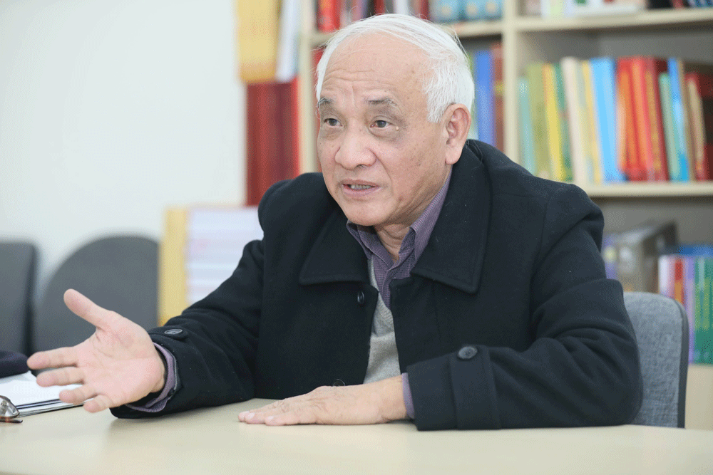 PGS.TS Trần Đức Cường Chủ tịch Hội Khoa học lịch sử Việt Nam