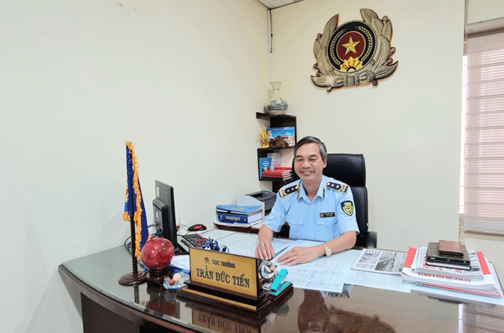 Cục trưởng Cục QLTT Bình Định - Trần Đức Tiến