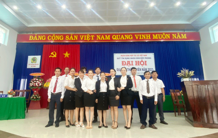Quỹ TDND Đức Phong huyện Mộ Đức