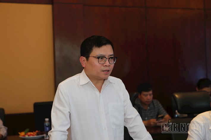 Thứ trưởng Bộ Công Thương Trương Thanh Hoài thực địa tại Công ty Nhôm Đắk Nông