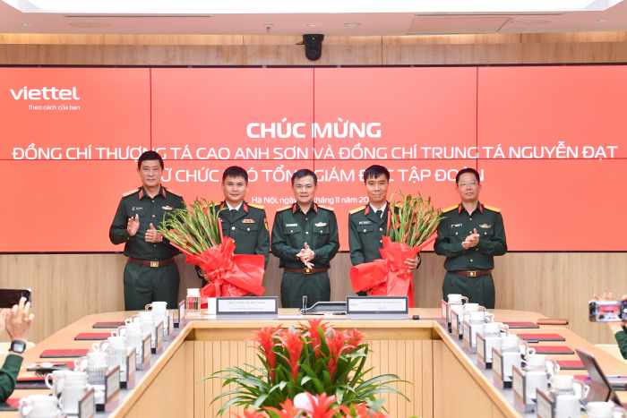 Tập đoàn Tải về ứng dụng CWIN05 ngay hôm nay - Viễn thông Quân đội Viettel có thêm 2 Phó Tổng Giám đốc