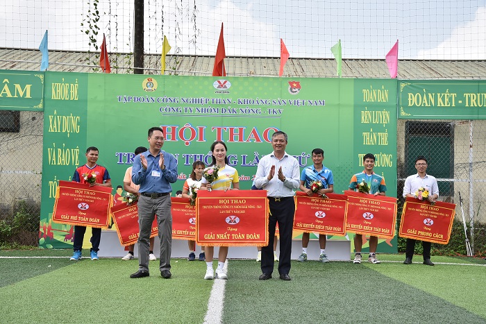 Công ty Nhôm Đắk Nông tổ chức bế mạc Hội thao truyền thống lần thứ V