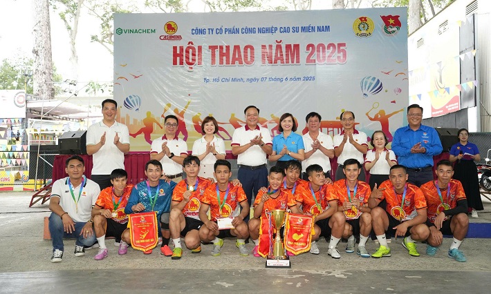 Casumina tổ chức Hội thao “Đoàn kết để thành công” hướng tới kỷ niệm 50 năm thành lập