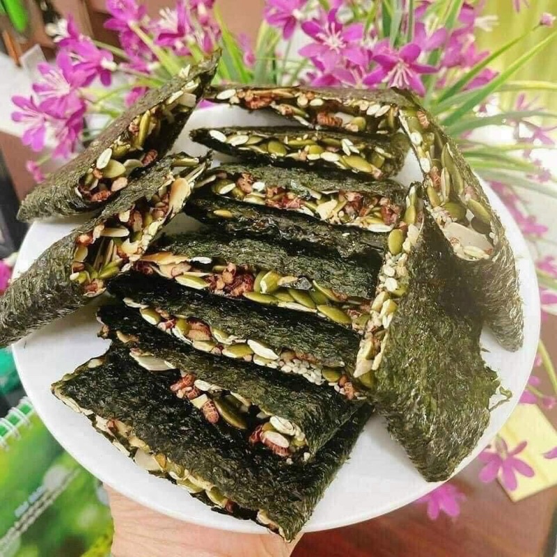 Đánh giá sự biến đổi chất lượng của sản phẩm kẹo hạt bổ sung rong biển theo thời gian bảo quản ở nhiệt độ phòng