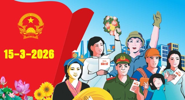 [Infographic] Quy trình 6 bước bỏ phiếu bầu cử đại biểu Quốc hội khoá XVI và đại biểu HĐND các cấp nhiệm kỳ 2026-2031