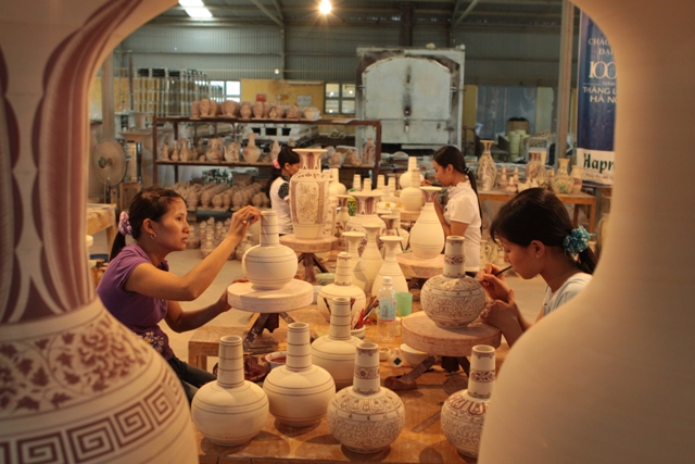 Gốm sứ Chu Đậu: Phát huy truyền thống, nâng tầm thương hiệu