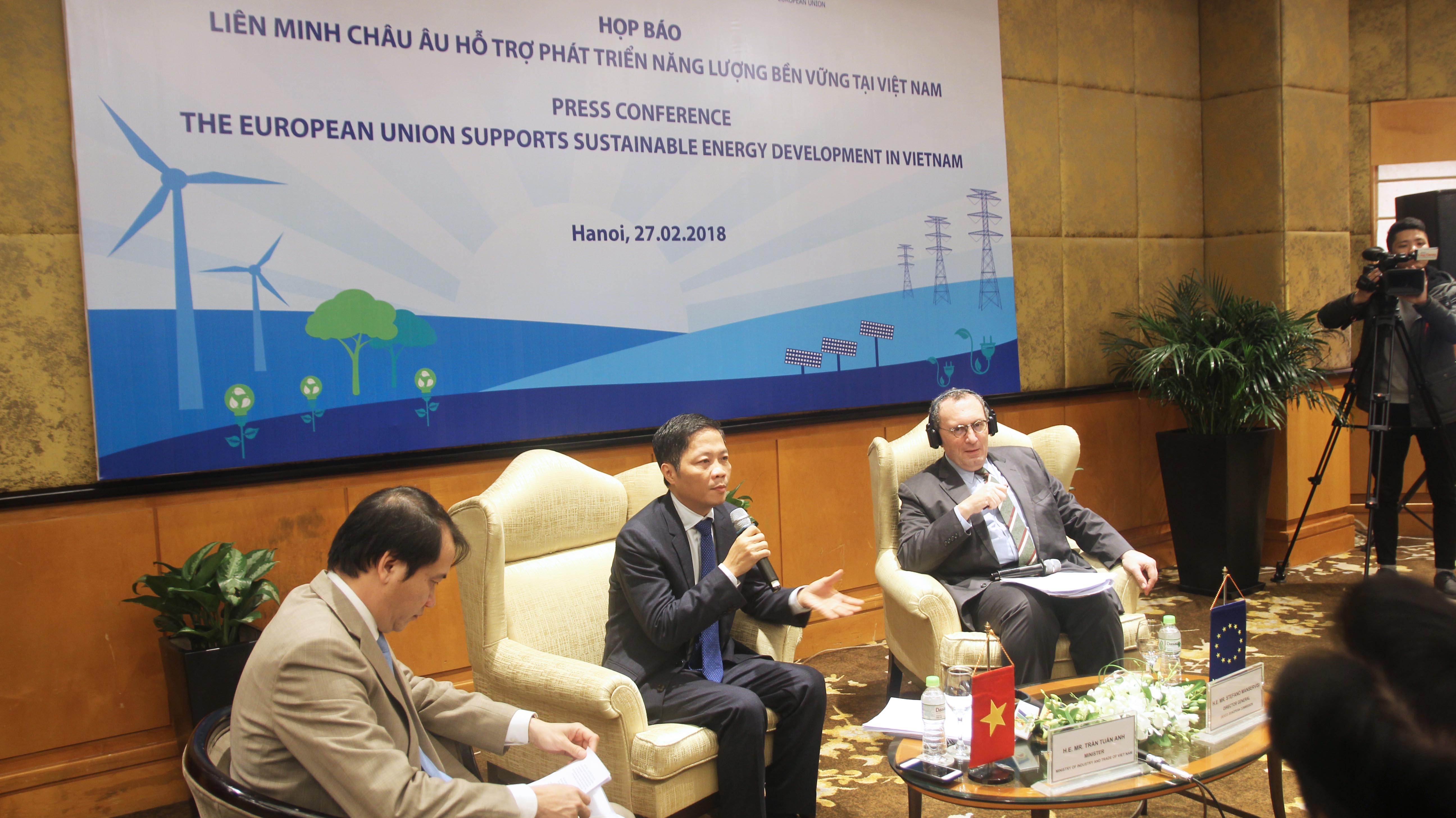 EU hỗ trợ Việt Nam 108 triệu Euro cấp điện cho nông thôn