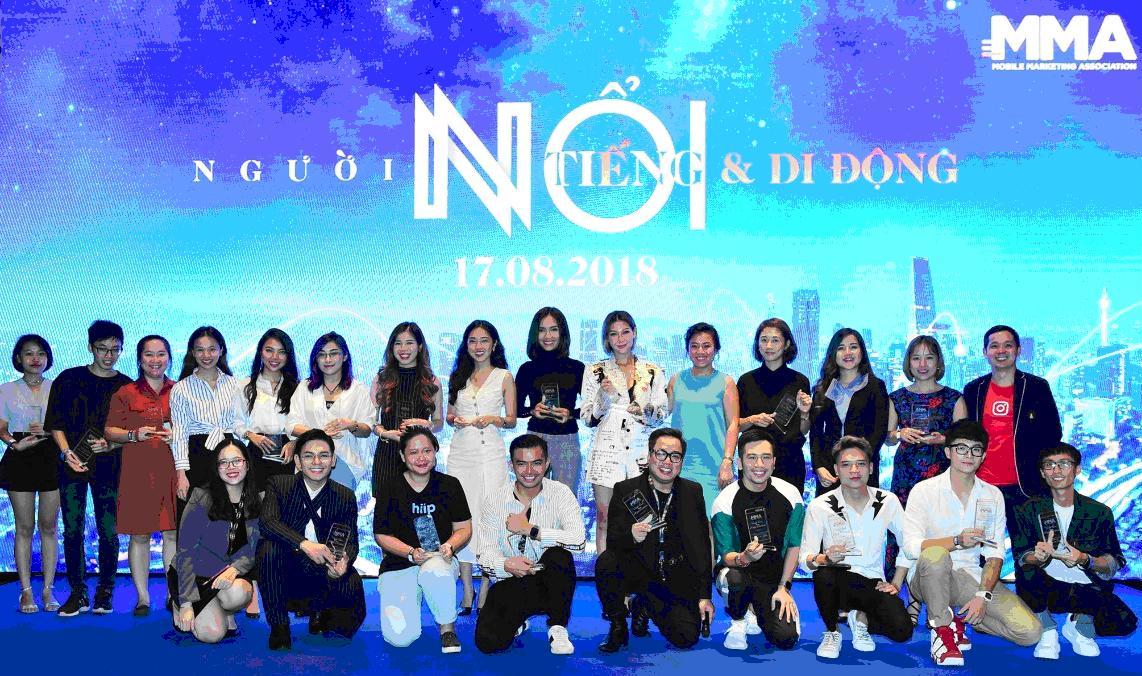 “Người nổi tiếng & Di động” - Vinh danh hơn 60 influencer 