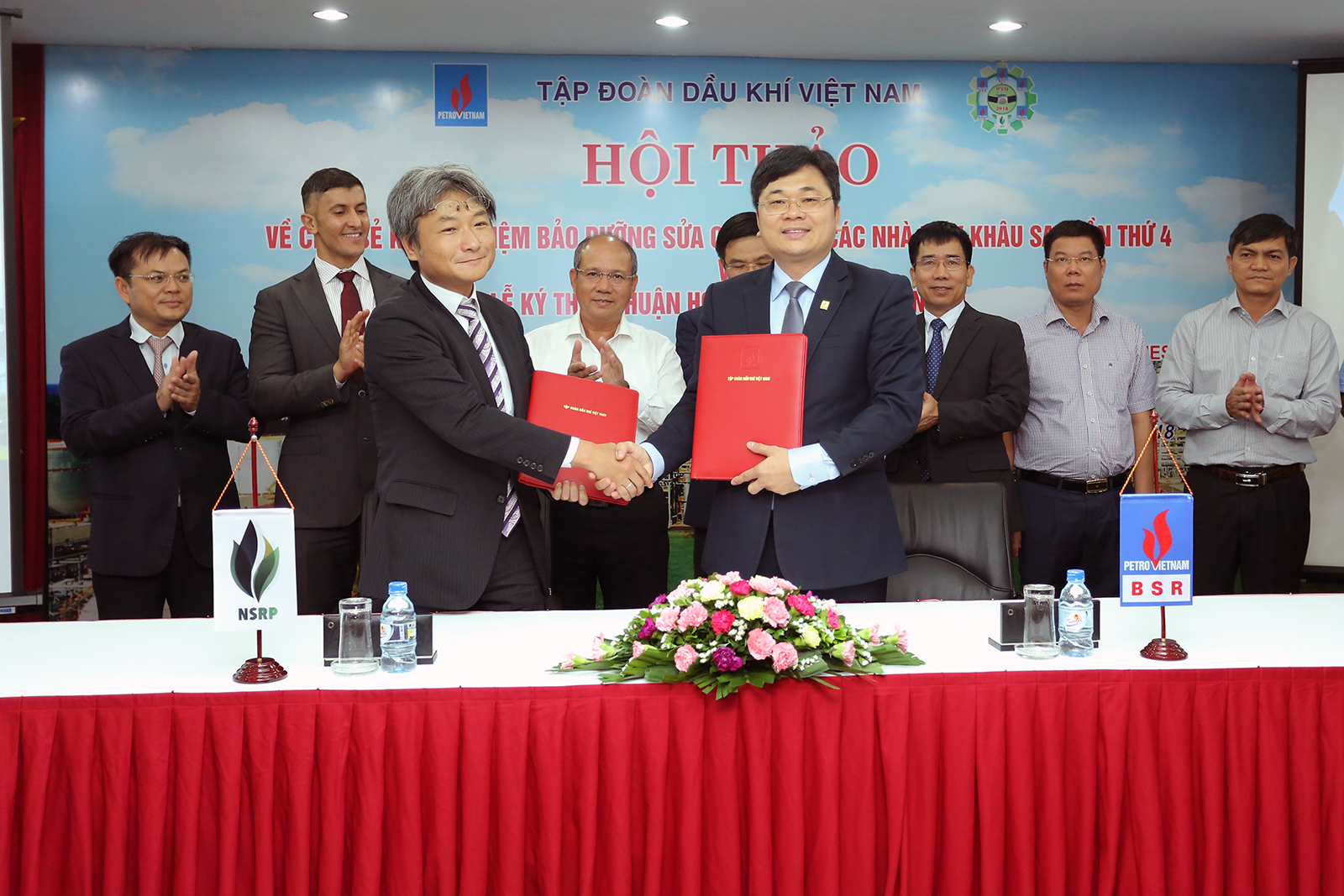Lễ ký thỏa thuận hợp tác giữa BSR và NSRP