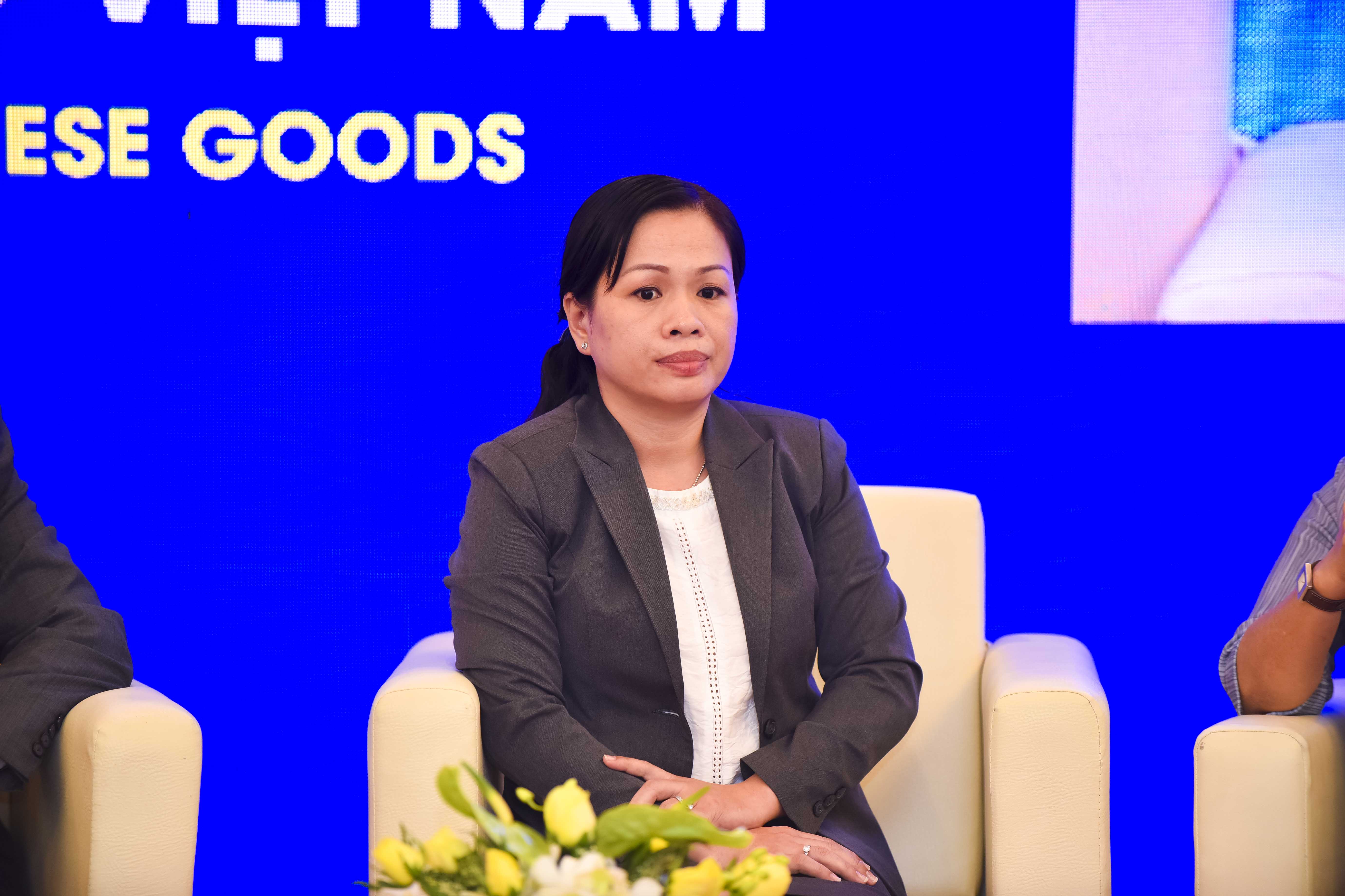 Bà Võ Phương Thuý - Phó Giám đốc Sở Công Thương Lâm Đồng tại phiên toạ đàm