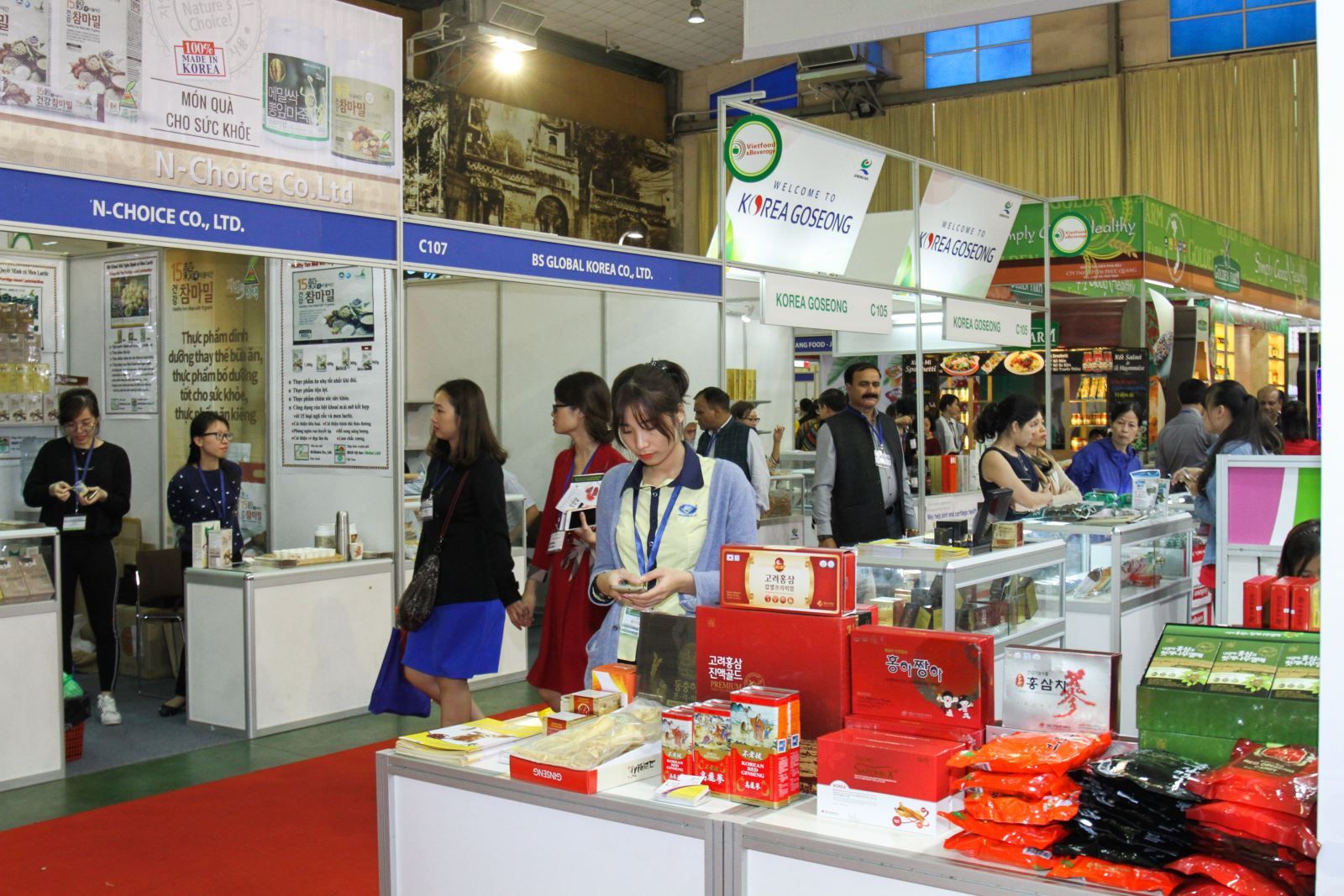 Khách hàng “săn lùng” đồ uống, Link vào Cwin Cá Cược Thể Thao 2026 hữu cơ tại Vietfood & Beverage
