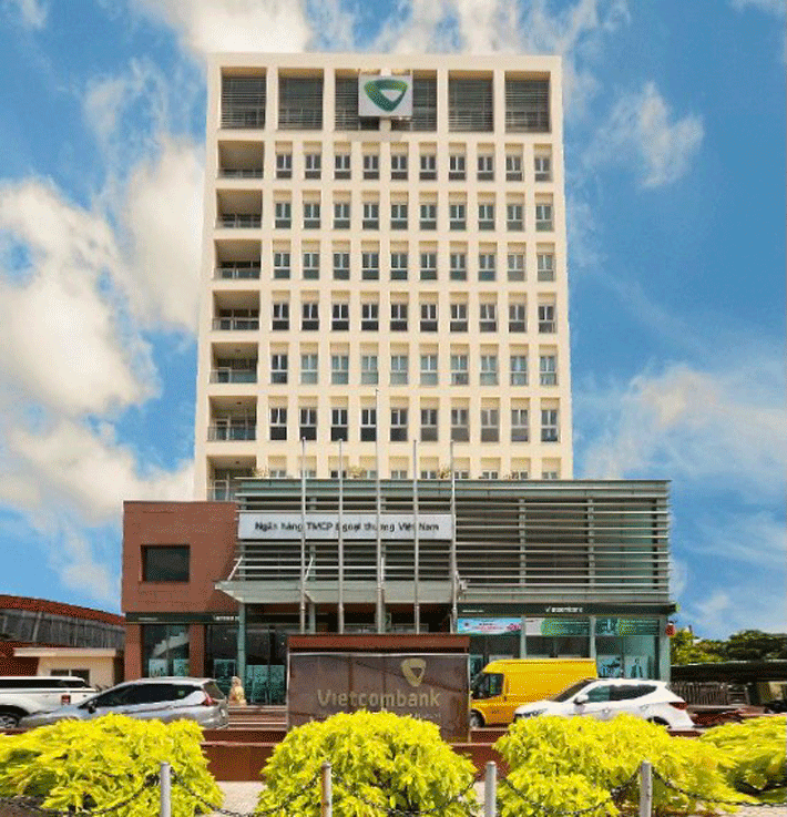 Trụ sở Vietcombank Chi nhánh Long An