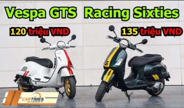 Giá 120 triệu đồng, Vespa GTS 150 Racing Sixties vừa ra mắt Việt Nam có gì?