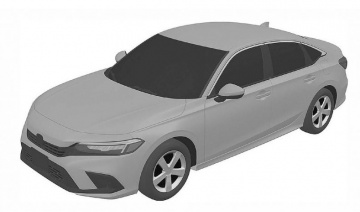 Honda Civic thế hệ tiếp theo rò rỉ hình ảnh thiết kế cả nội ngoại thất