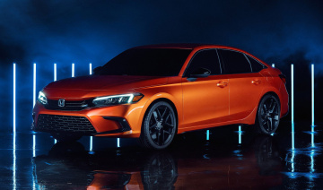 Mẫu xe sedan hạng C Honda Civic 2022 lộ diện phiên bản thử nghiệm