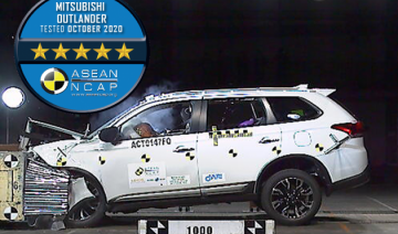 Mitsubishi Outlander lắp ráp tại Việt Nam đạt 5 sao an toàn ASEAN NCAP