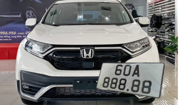 Honda CR-V 2020 bốc được biển số siêu đẹp, dân mạng chờ giá rao bán lại