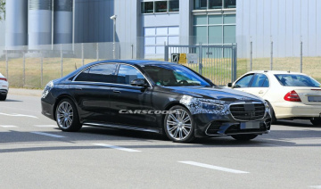 Mercedes-Benz S-Class thế hệ mới sẽ trang bị túi khí dành riêng cho người ngồi sau