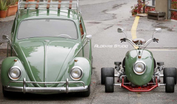 Hàng hiếm xe go kart độ lấy cảm hứng từ Volkswagen Beetle