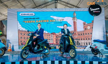Vespa Racing Sixties phong cách xe đua ra mắt thị trường Việt Nam, giá từ 95 triệu đồng
