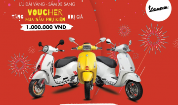 Piaggio Việt Nam tung nhiều ưu đãi trong tháng sát Tết Nguyên đán